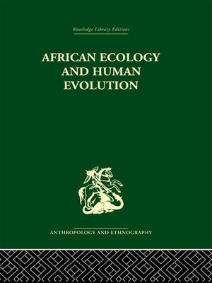cover image of African Ecology and Human Evolution